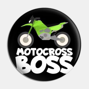 Motocross boss Pin