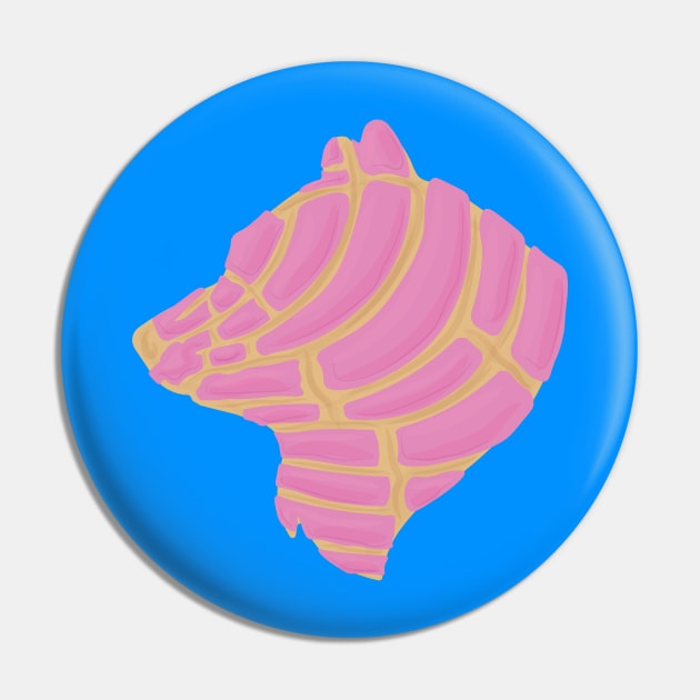 Concha de Oso Pink OSODLUX T-Shirt Pin by OsoDLUX