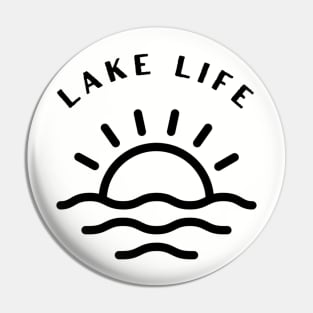 Fun Lake Life Apparel Pin