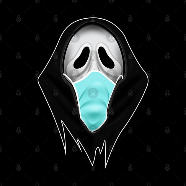 Halloween Ghost Mask with Mask by Ireland