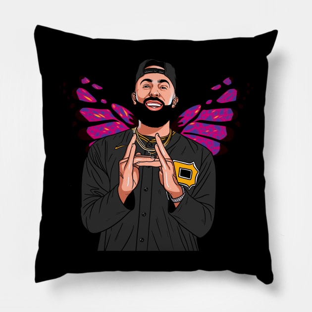 Eladio Carrion Pillow by liomal