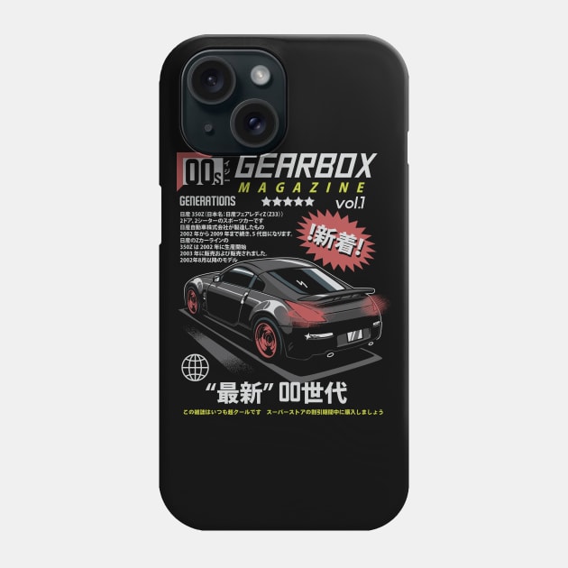 Nissan 350z Phone Case by JDMAPEX