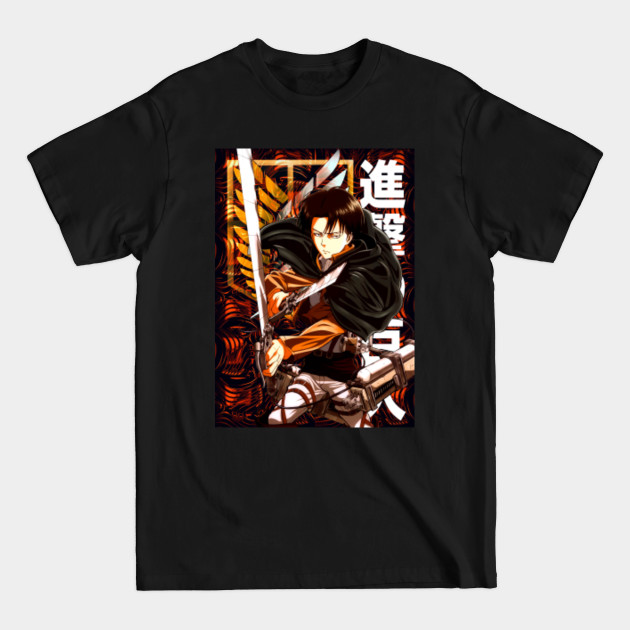 Disover levi ackerman titan captian - Levi - T-Shirt