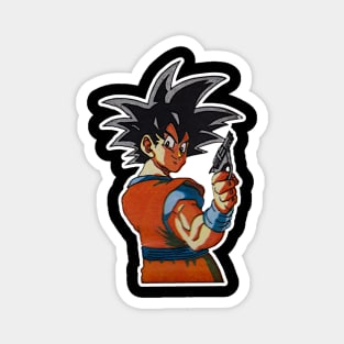 Goku's Got a Gun Magnet