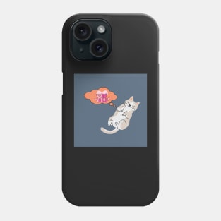 Dreaming cat Phone Case