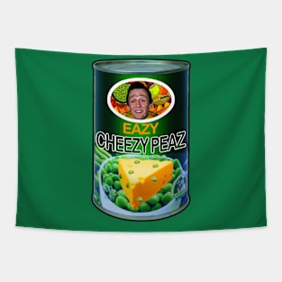 Eazy Cheezy Peaz Tapestry