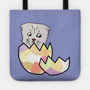 Not a Cat Hatching from Easter Egg Tote