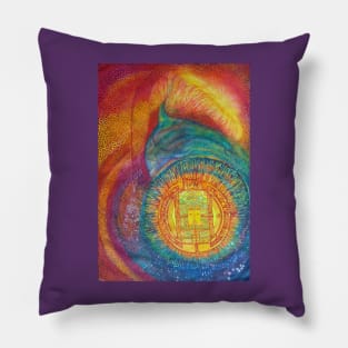 Maya Glyph Ahau Pillow