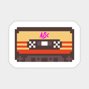 ABC 8bit cassette Magnet