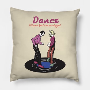 Dance Records Pillow