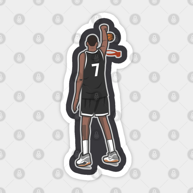 Kevin Durant Cartoon Style Kevin Durant Cartoon Style Sticker Teepublic All art prints include a 1 white border around the image to allow for future framing and matting. kevin durant cartoon style