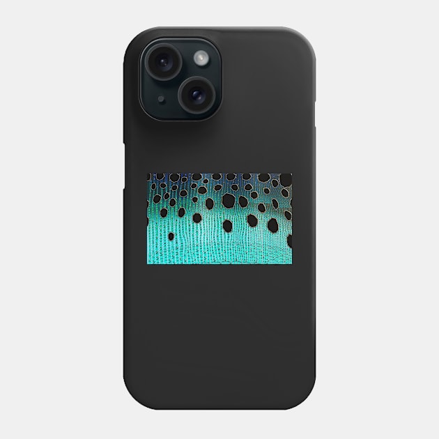 Ice Trout Texture Phone Case by MikaelJenei