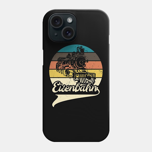 Retro train Phone Case by QQdesigns