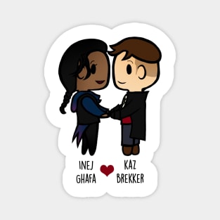 Inej x Kaz - Six of Crows / Crooked Kingdom Magnet