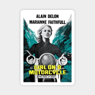 Girl on a Motorcycle (1968) Magnet