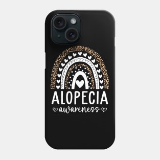 Alopecia Areata Awareness Rainbow Month Phone Case