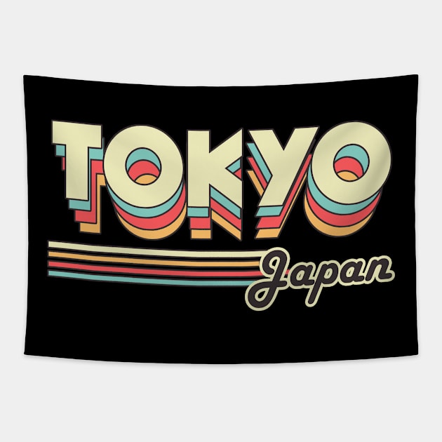 Tokyo Japan city visit Tapestry by SerenityByAlex