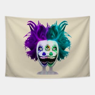 Horror Clown Tapestry