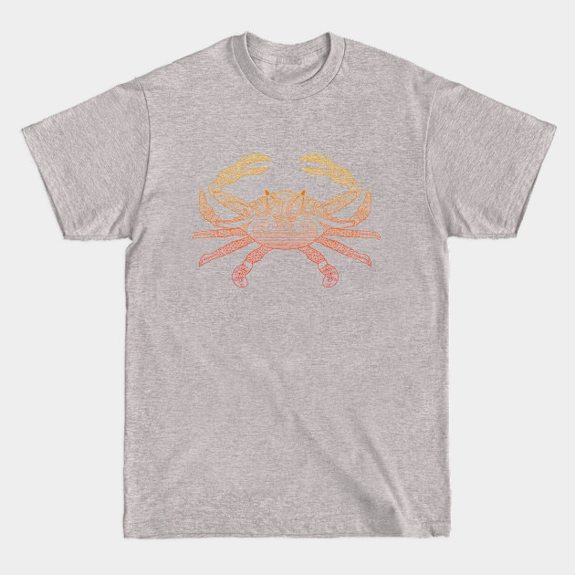 Color Me Crab - Orange Ombre - Crab - T-Shirt