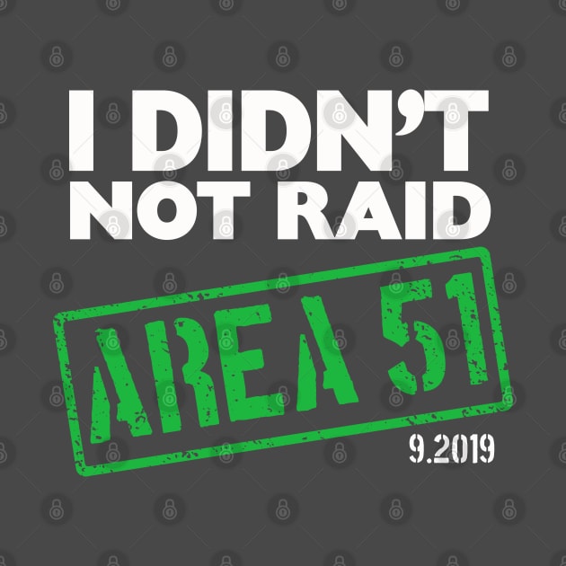 Area 51 Double Negative by PopCultureShirts