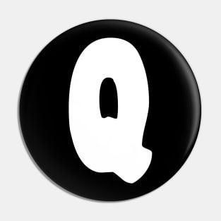 Letter Q Pin