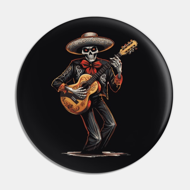 skeleton playing guitar Pin by WoodShop93