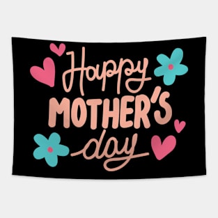 Happy Mother's Day Flower Tapestry