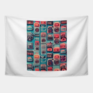 Retro Snapshots Tapestry