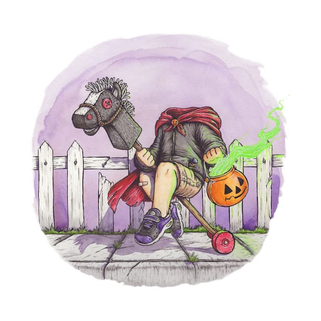 The Headless Horseboy by AJIllustrates