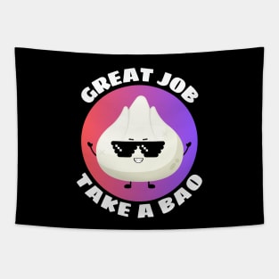 Great Job Take A Bao | Dim Sum Pun Tapestry