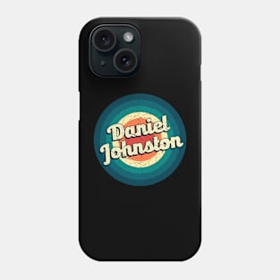 Graphic Daniel Name Retro Vintage Circle Phone Case