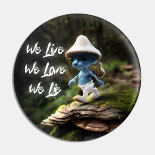 Smurf Cat Pin