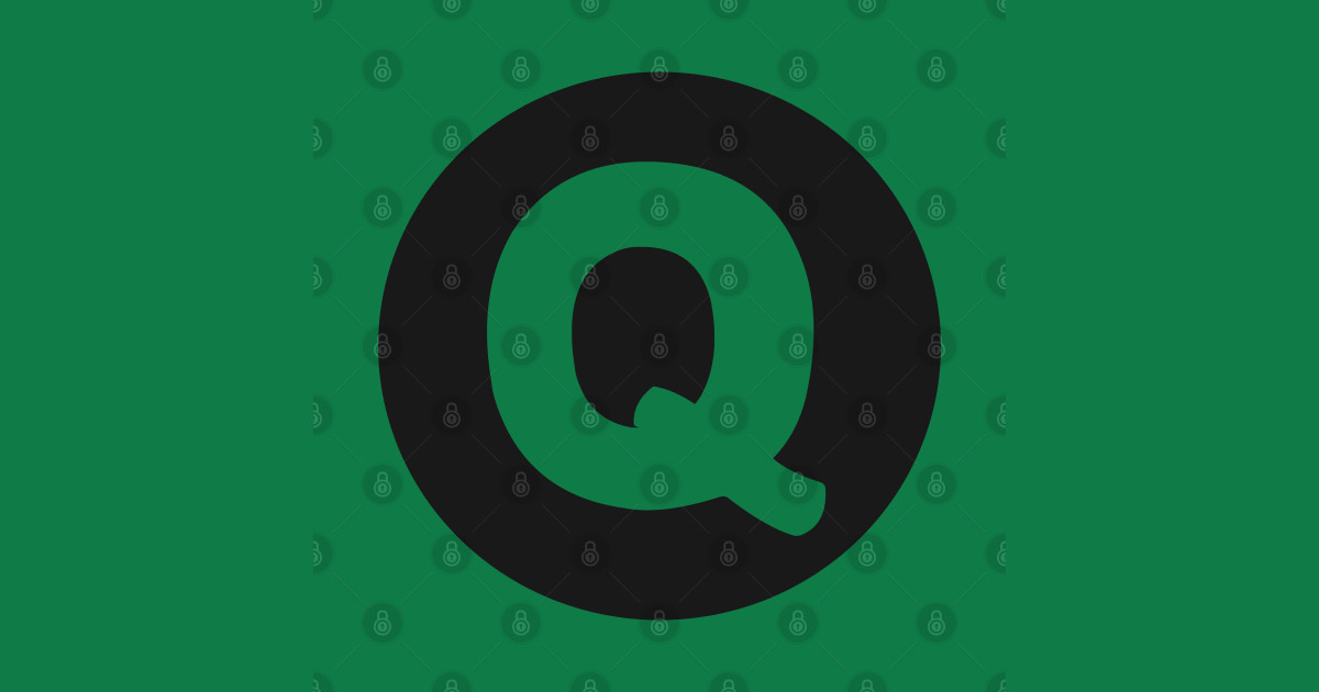 letter q green - Q - T-Shirt | TeePublic