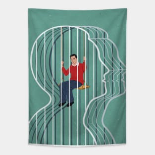 Head Cage Tapestry