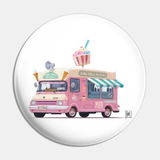 Classic Ice-Cream Van Pin