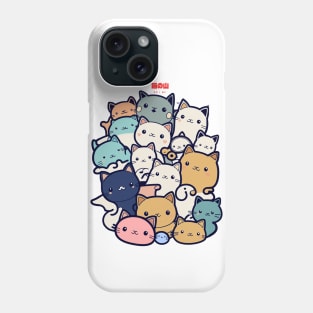 A pile of cats Phone Case