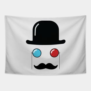 3d monocle Tapestry