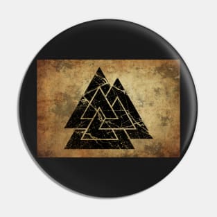 Valknut - Odin's Knot Pin