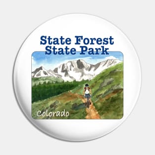 State Forest State Park Pin