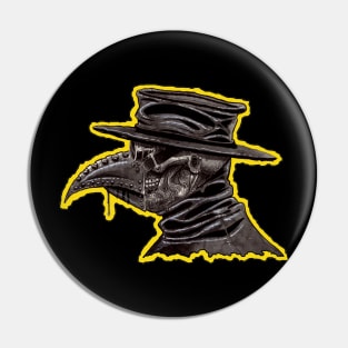 Zombie Plague Doctor (Pure Art Glow Series) Pin