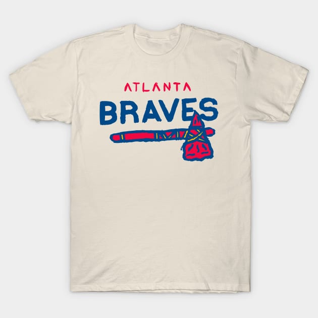 Very Simple Graph Atlanta Braveeees 05 T-Shirt