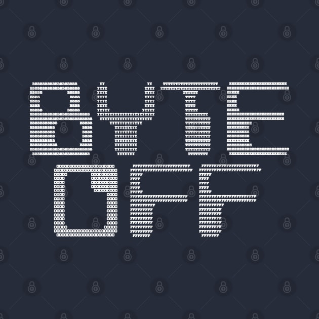 D's BYTE OFF tee by GeekGiftGallery