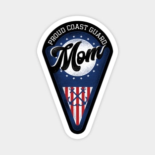 Proud Coast Guard Mom Magnet