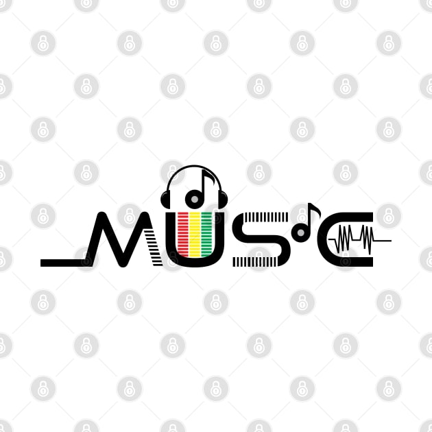 music logo icon by Khenyot