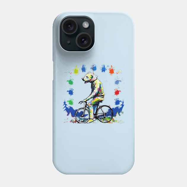 Pooch on Wheels Phone Case by apsi