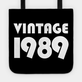 Vintage 1989 Tote