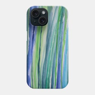 Layers of BlueGreen Phone Case