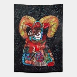 Mountain Ram 5 Tapestry