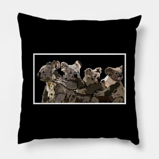 Support for Australian koalas Pillow