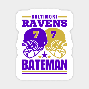 Baltimore Ravens Bateman 7 American Football Retro Magnet
